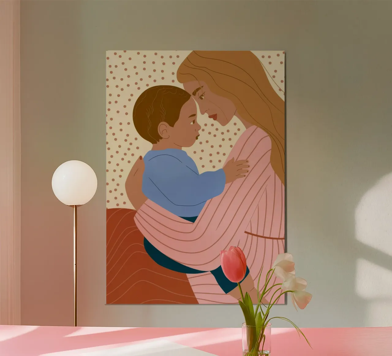 Mutter und Kind Hahnemühle von Emery Kate