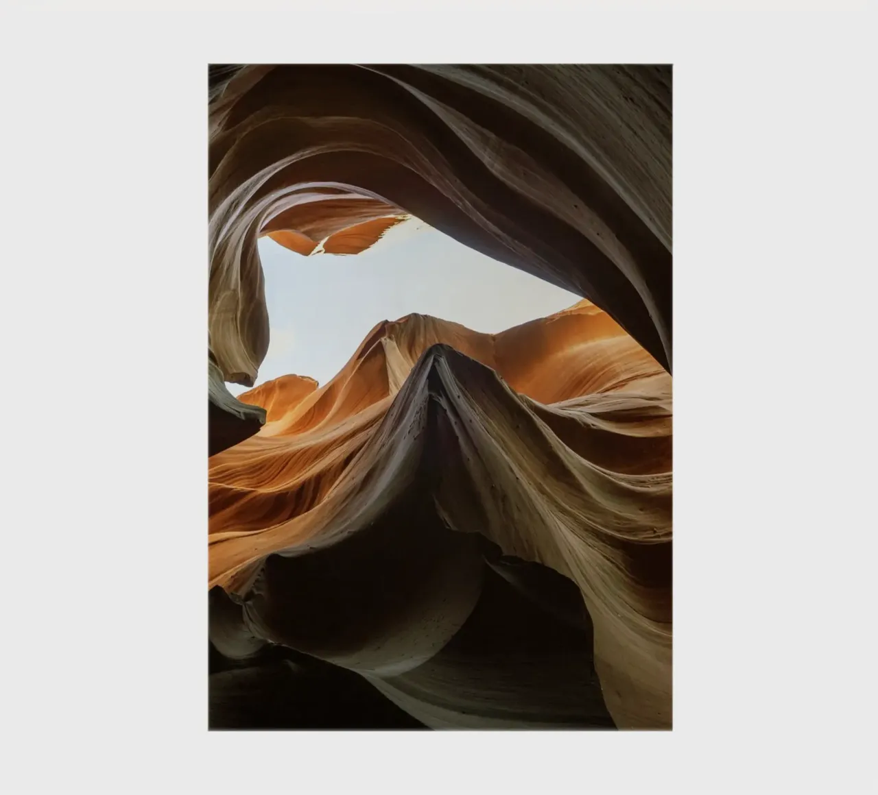 Antilope Canyon 1 notebook by Barbara Buderath Fotodesign