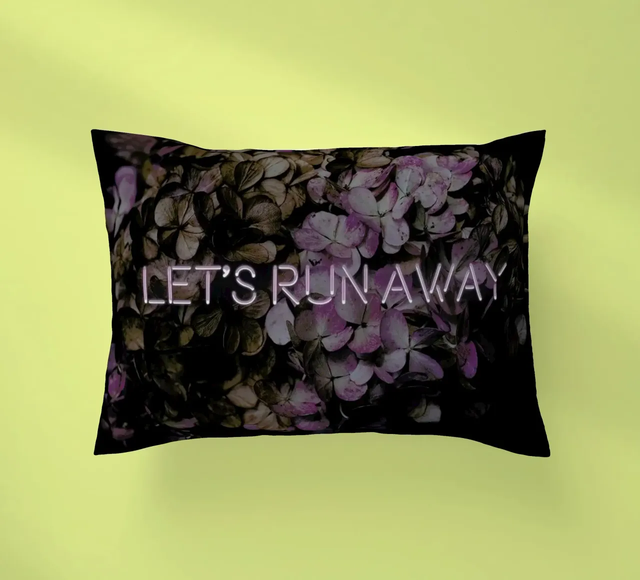 Let's run away cuscino da Oh Darling
