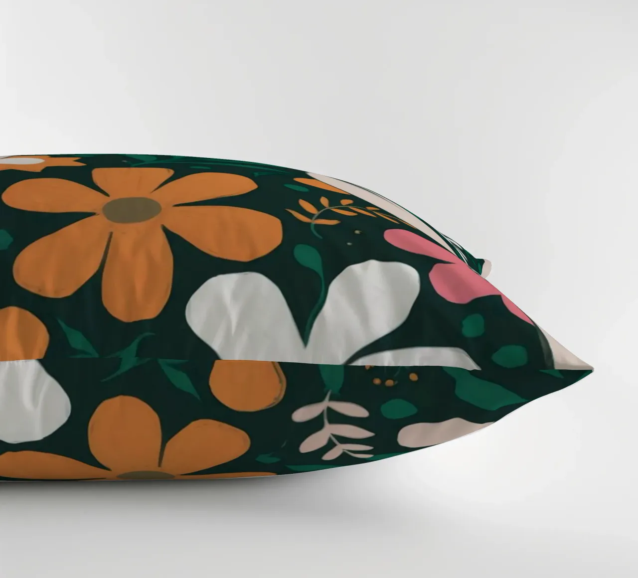 Silhouette floreale cuscino da Emery Kate