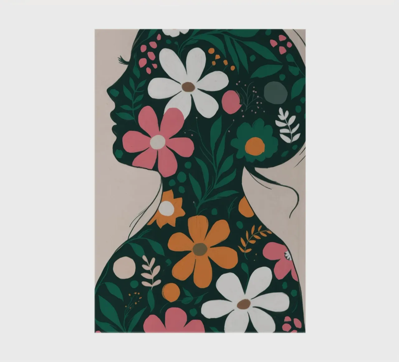 Silhouette floreale diario da Emery Kate