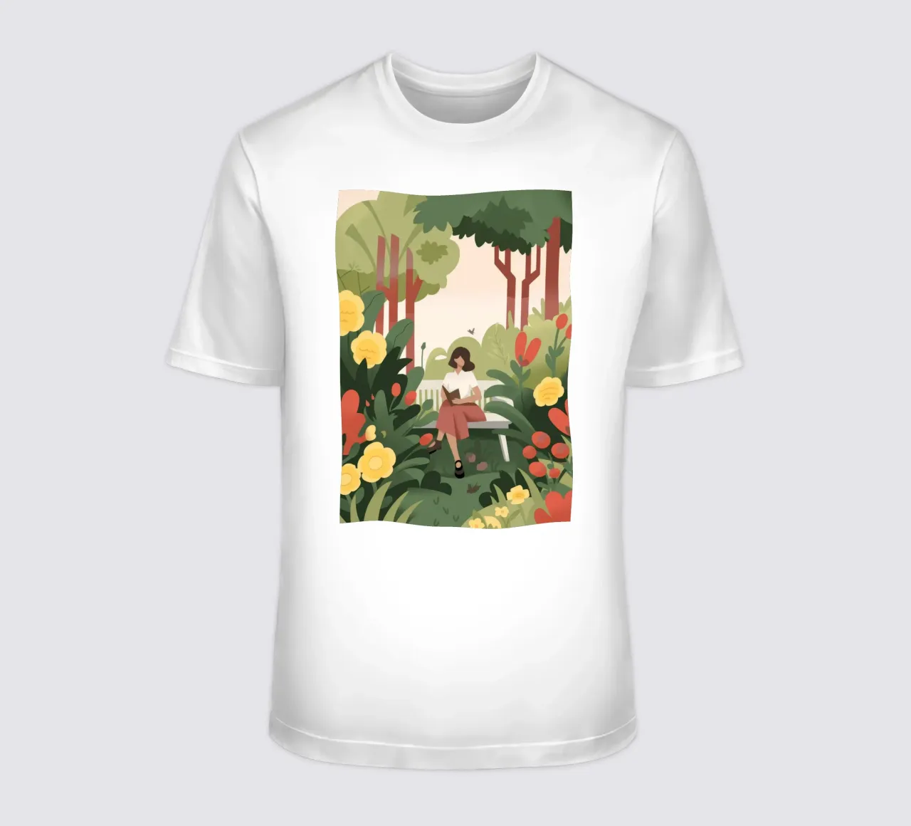Lecture des jardins t-shirt de Emery Kate