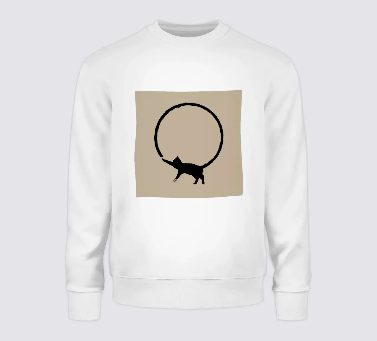 Cat Circle felpa da Jared Yamahata