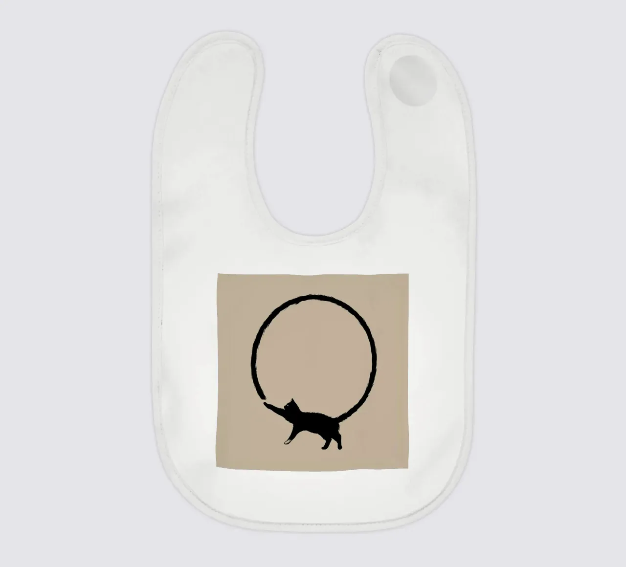 Cat Circle Babylätzchen von Jared Yamahata