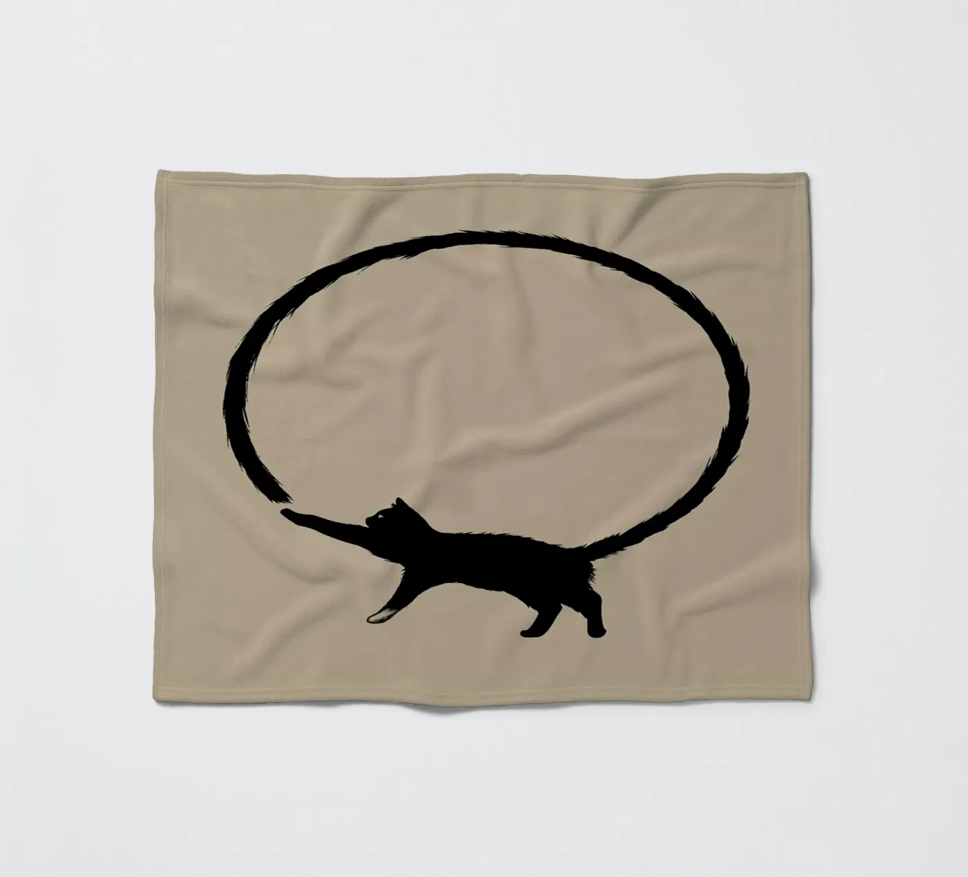 Cat Circle Fleecedecke von Jared Yamahata