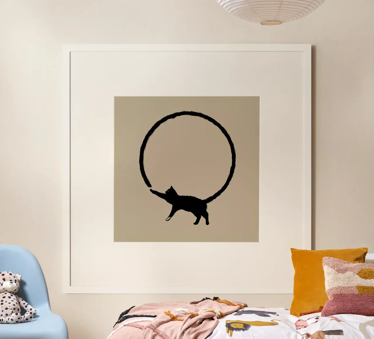 Cat Circle poster da Jared Yamahata
