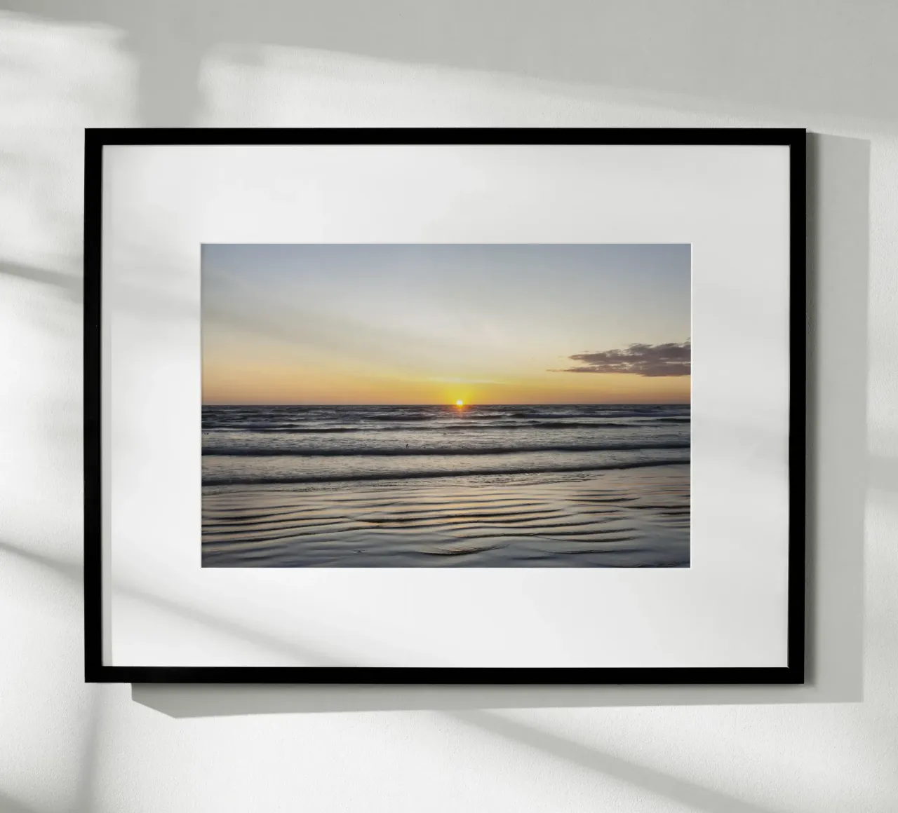 Morro Bay Kalifornien 1 Poster mit Aluminium Rahmen von Barbara Buderath Fotodesign