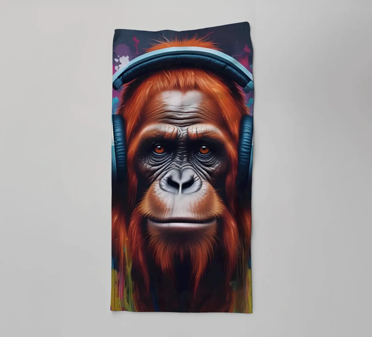 Orangutan in cuffia asciugamano da bagno da MakArena