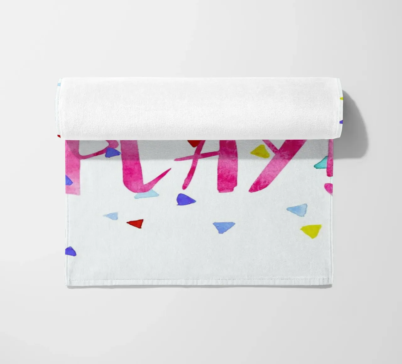 Let's Play beach towel by treechild