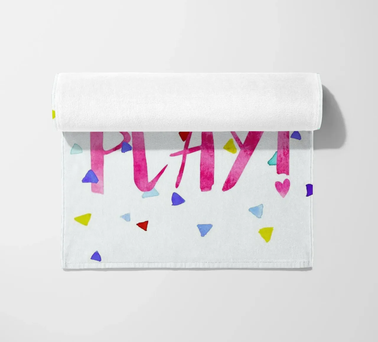 Let's Play beach towel by treechild