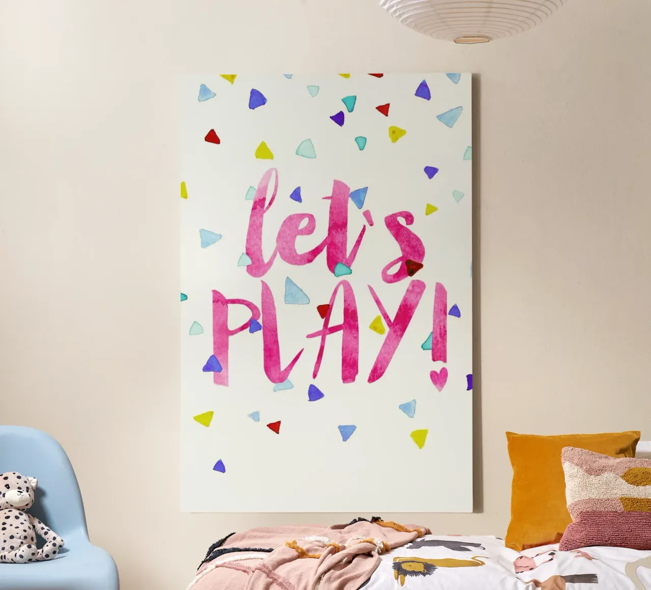 Let's Play tela con Cornice a cassetta da treechild