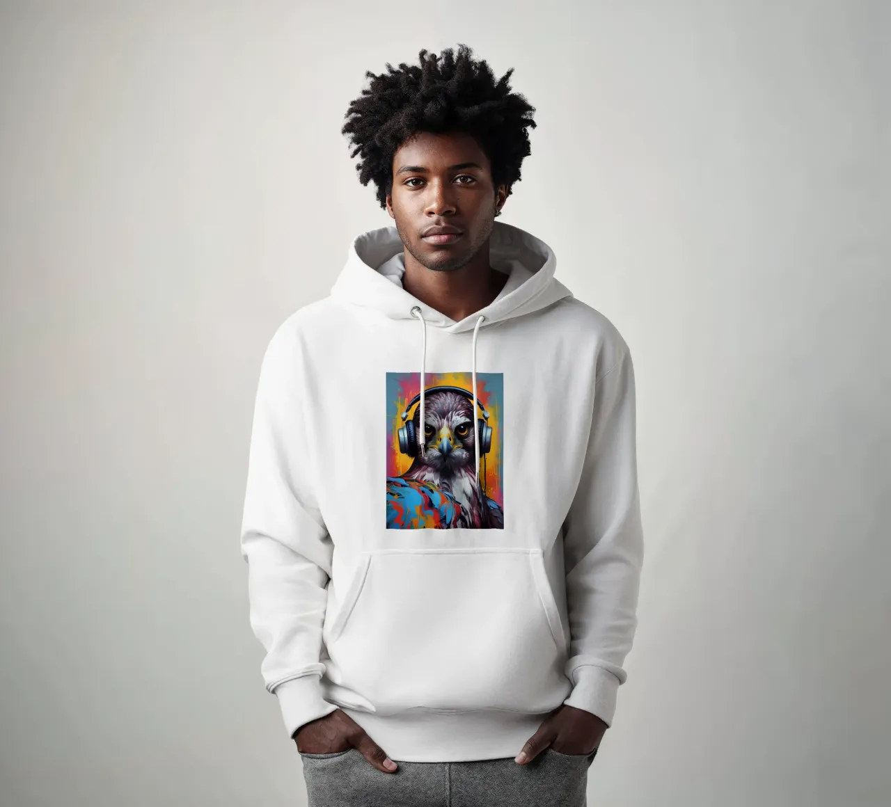 Falcon in cuffia felpa con cappuccio da MakArena