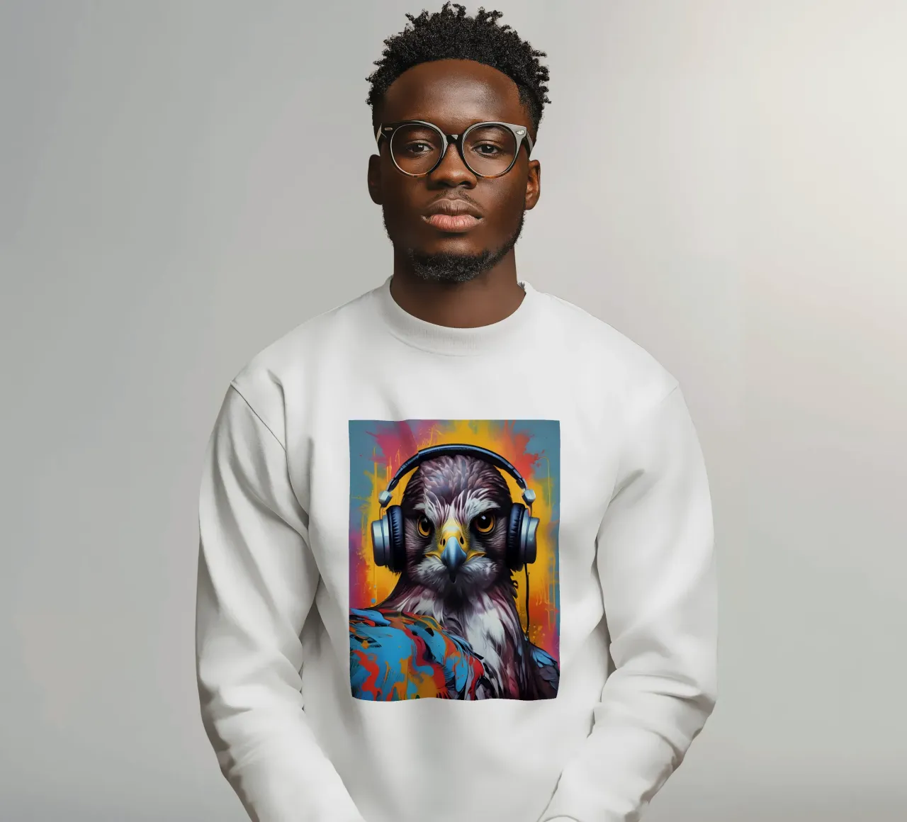 Falcon in cuffia felpa da MakArena