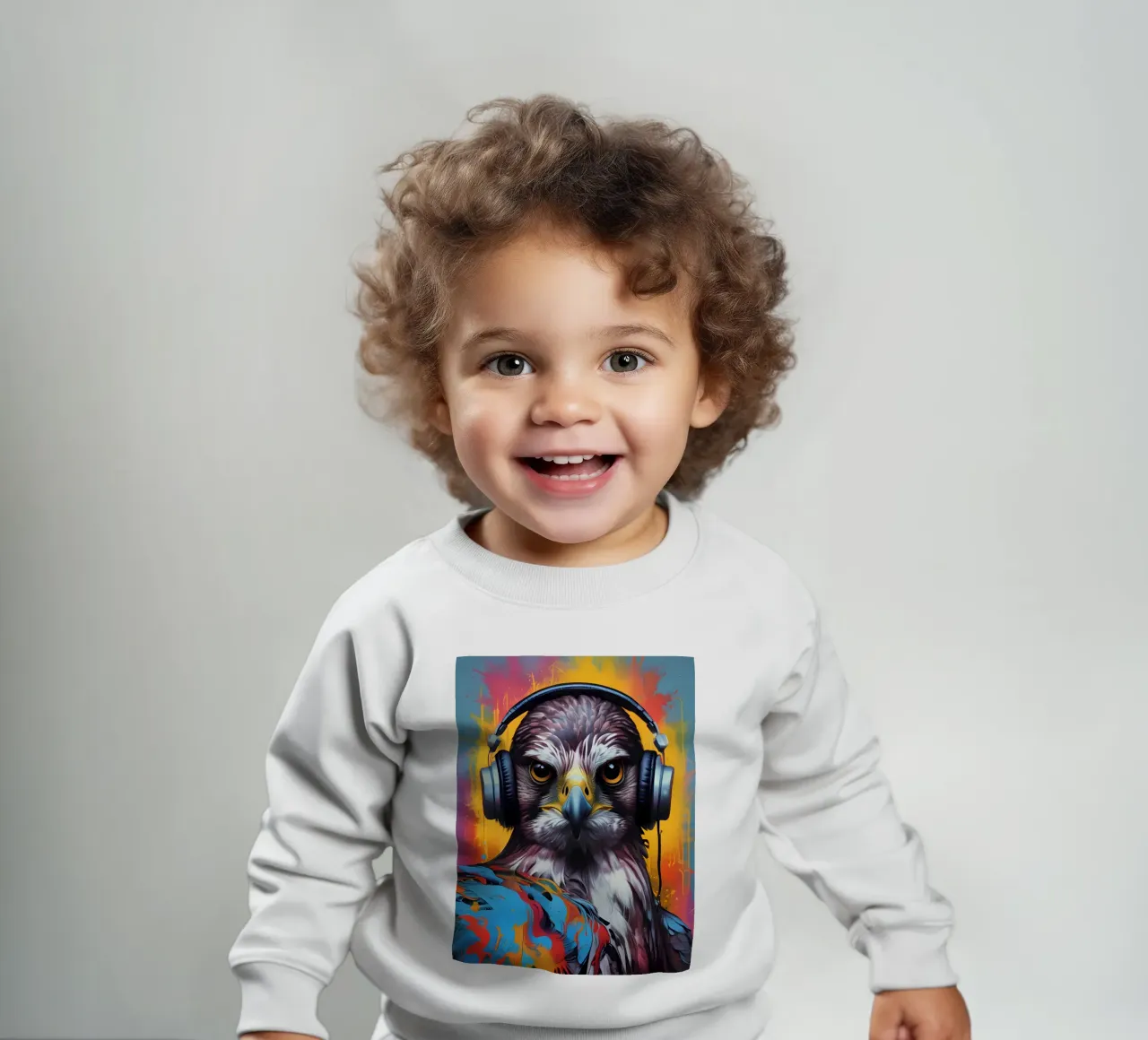 Falcon in cuffia felpa neonato da MakArena