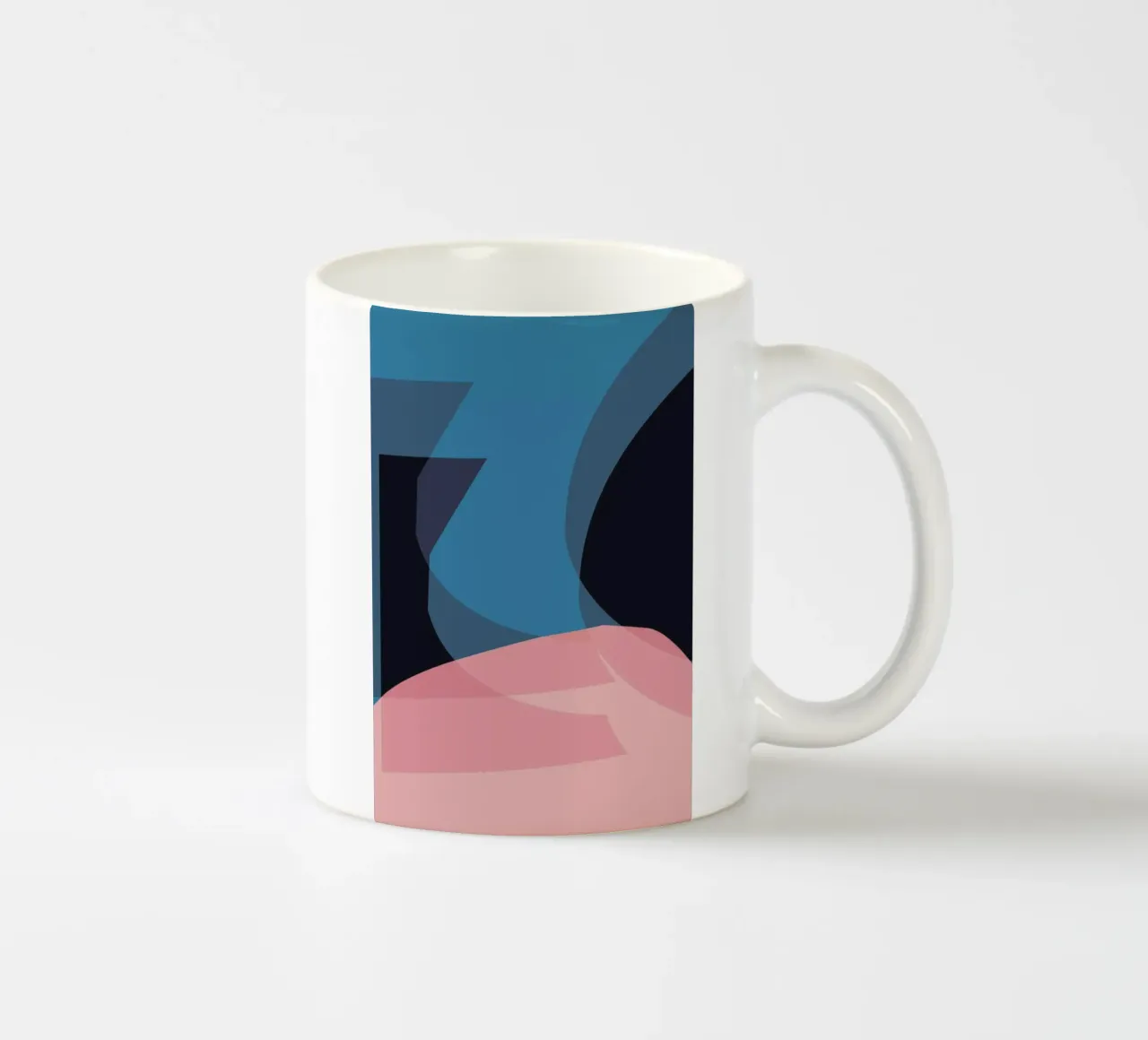 Contrast 1 tazza in ceramica da Jonathan Lawes