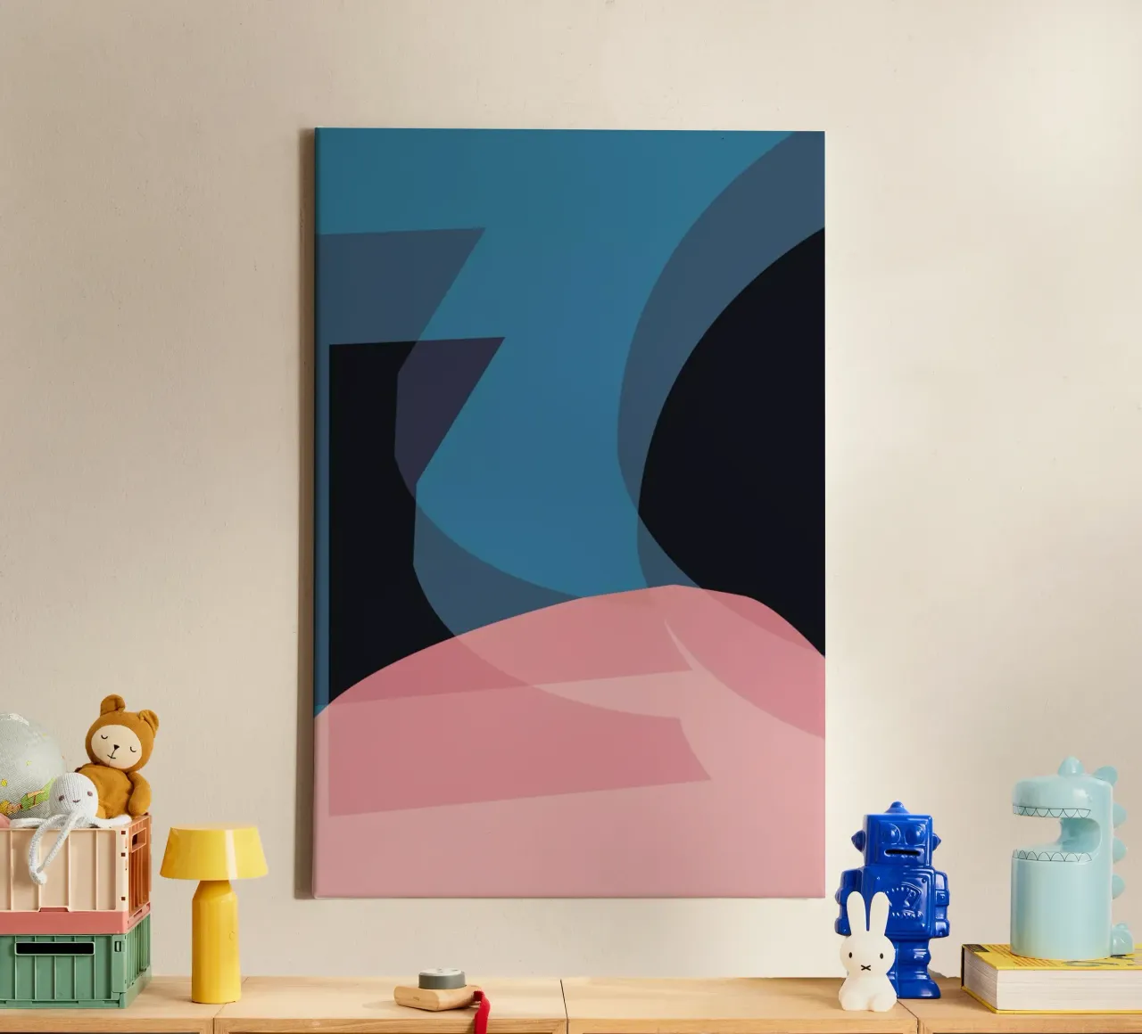 Contrast 1 canvas by Jonathan Lawes