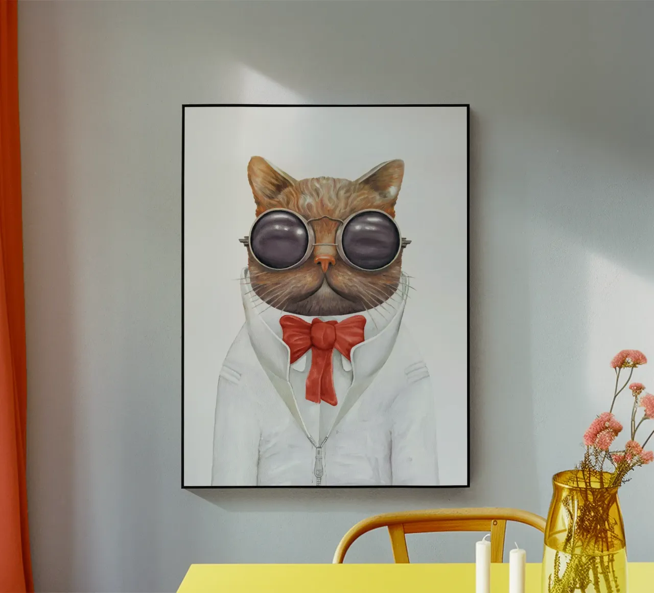 Astro Cat acrylic glass by Animal Crew