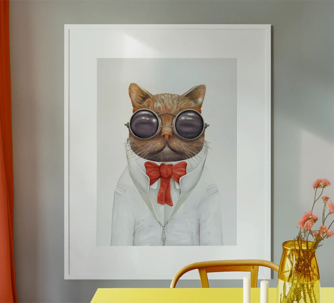 Astrokatze Poster von Animal Crew