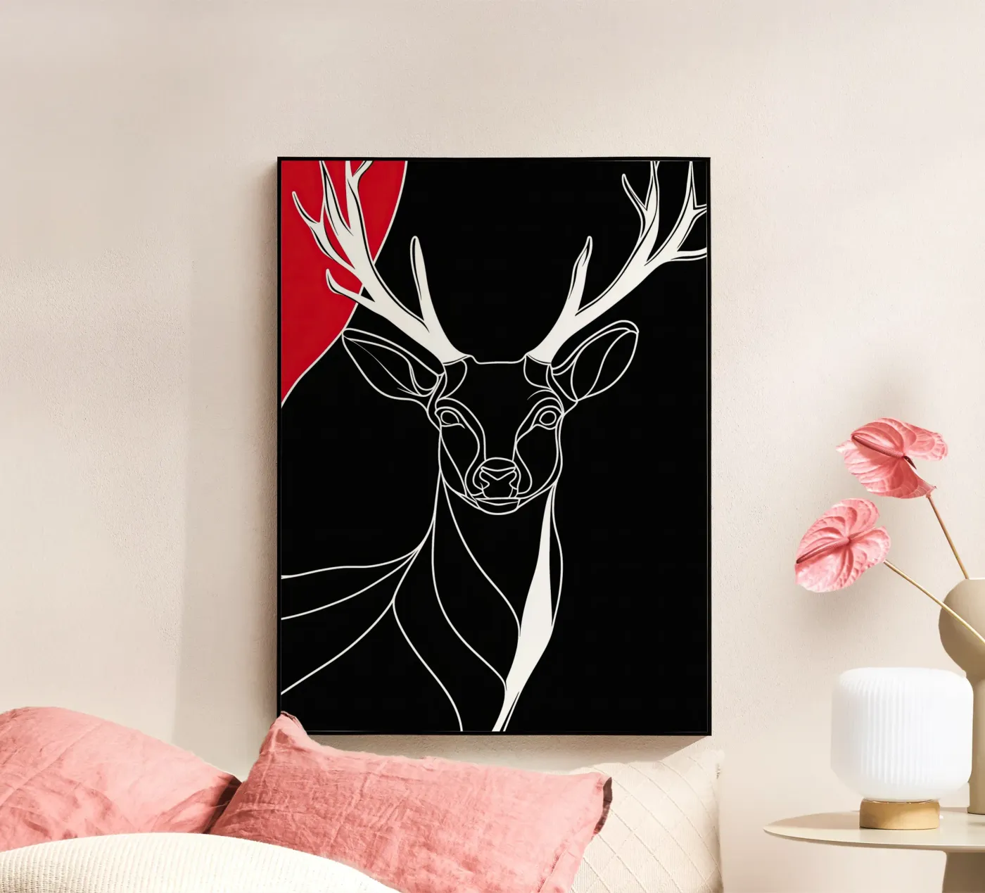 Cervo | Lineart plexiglass da Autofocus