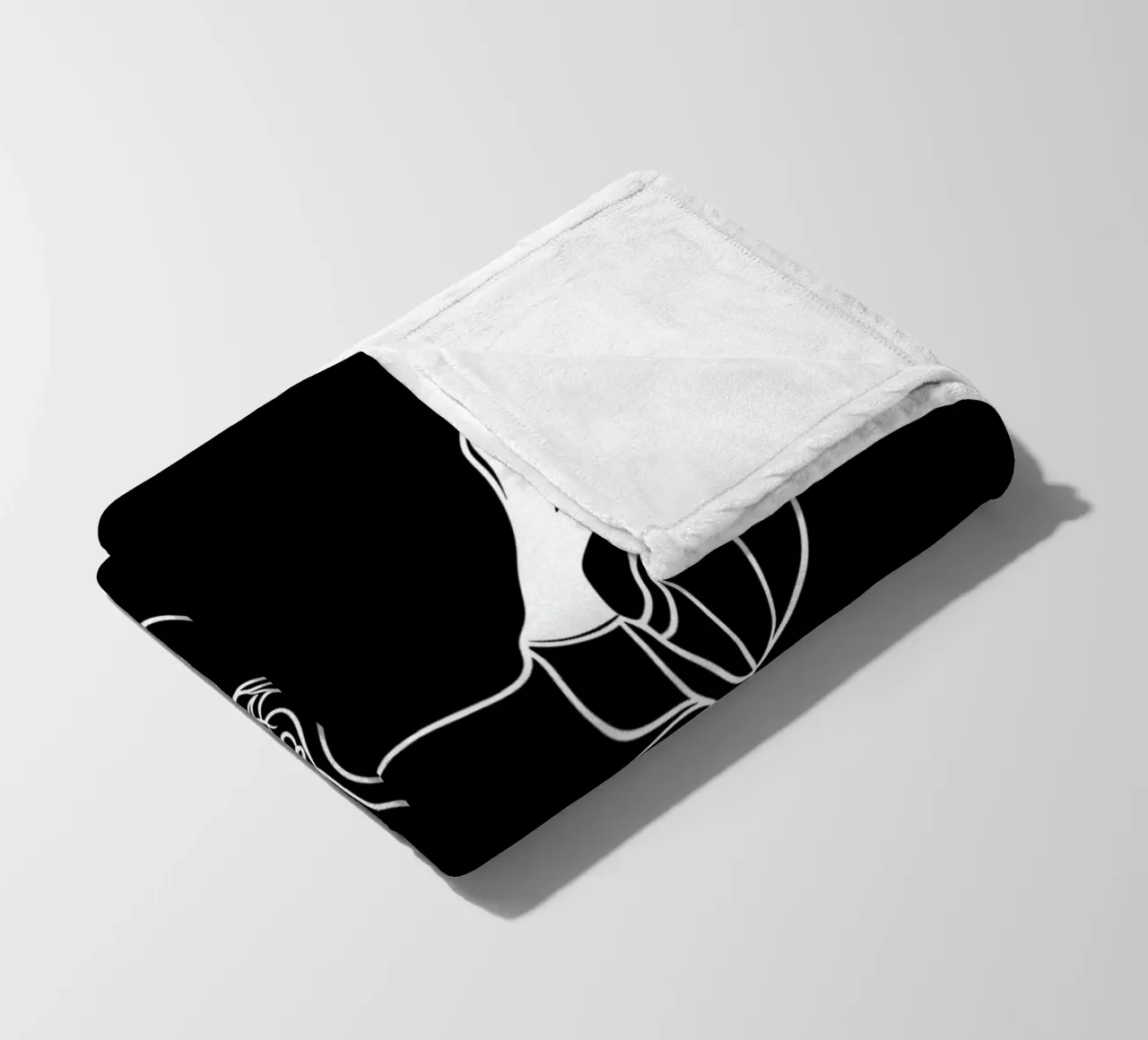 Cervo | Lineart coperta in pile da Autofocus