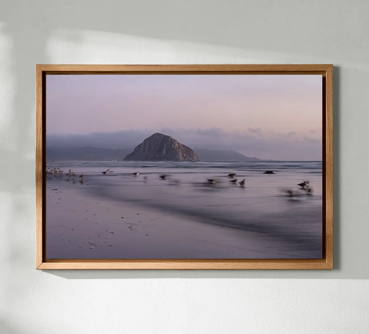Morro Rock 1 tela con Cornice a cassetta da Barbara Buderath Fotodesign