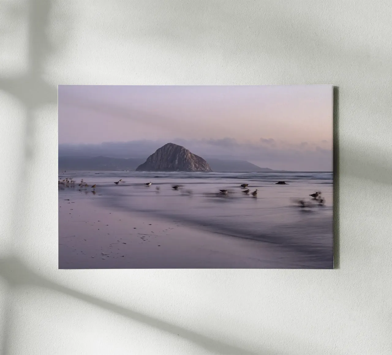 Morro Rock 1 tela con Cornice a cassetta da Barbara Buderath Fotodesign