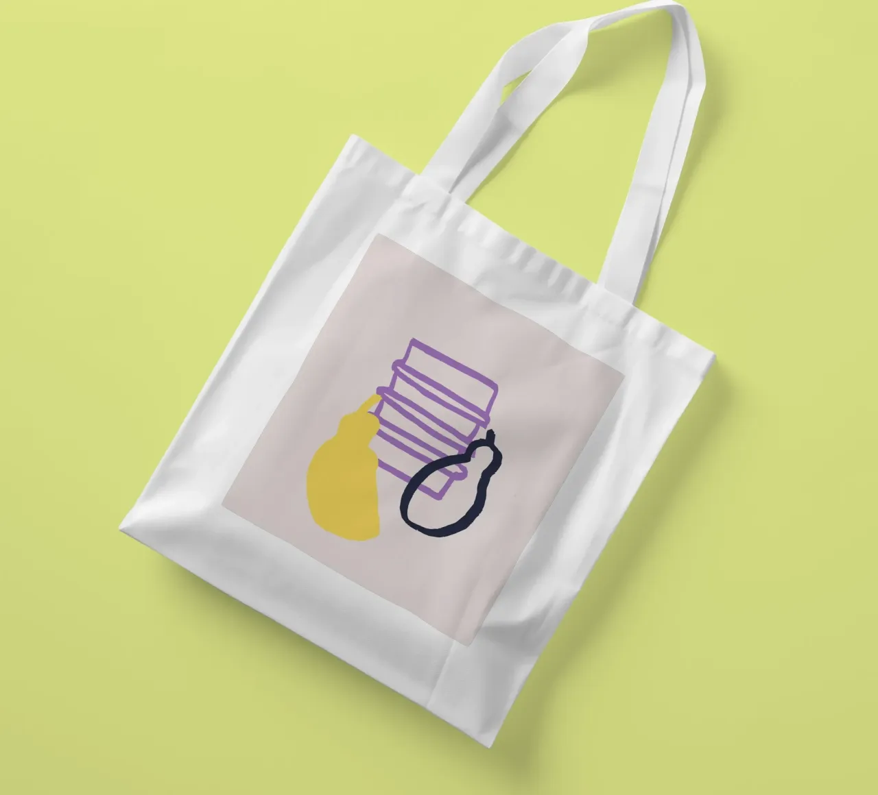 Lumina Series No 08 borsa in juta da treechild