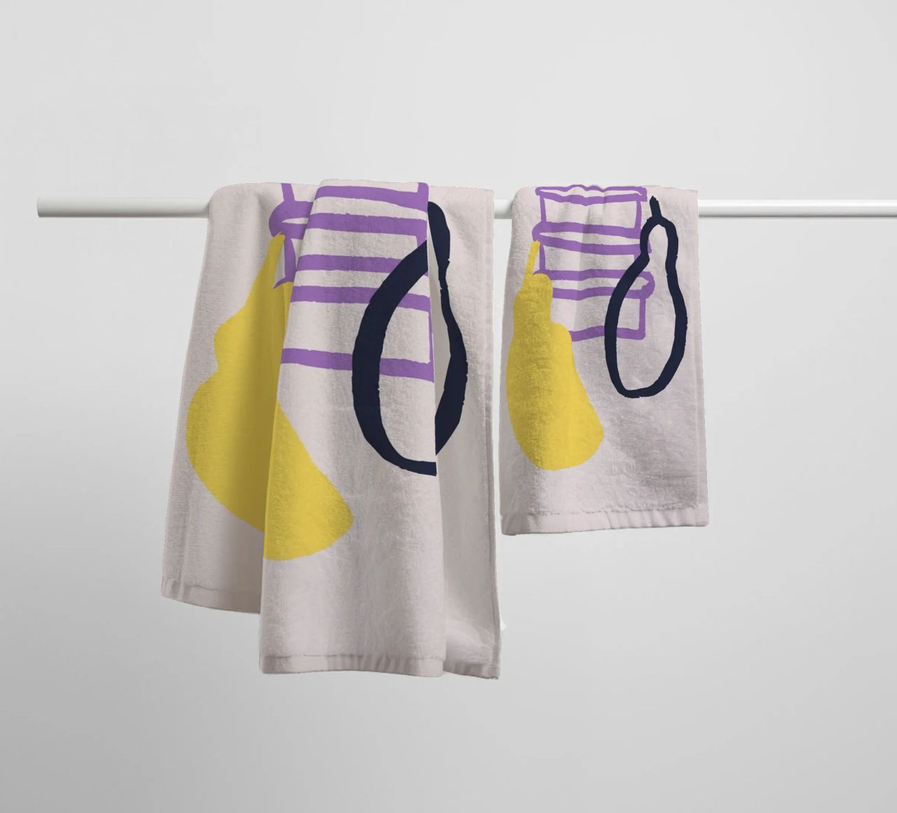 Lumina Series No 08 asciugamano da bagno da treechild