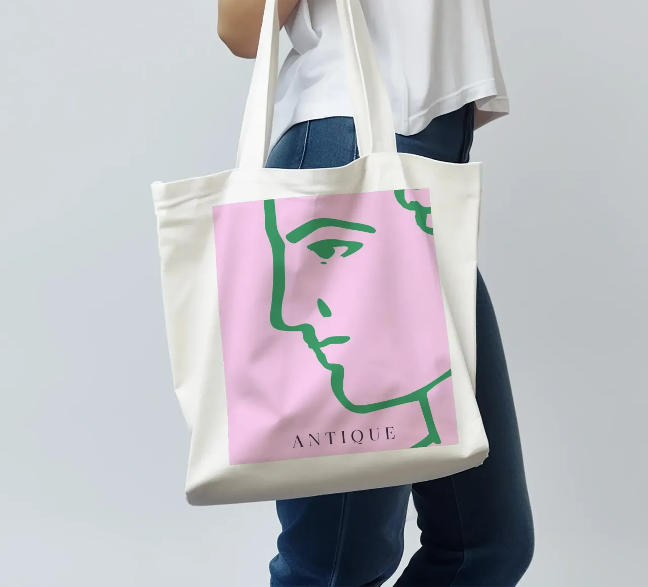 Lumina Series No 09 borsa in juta da treechild