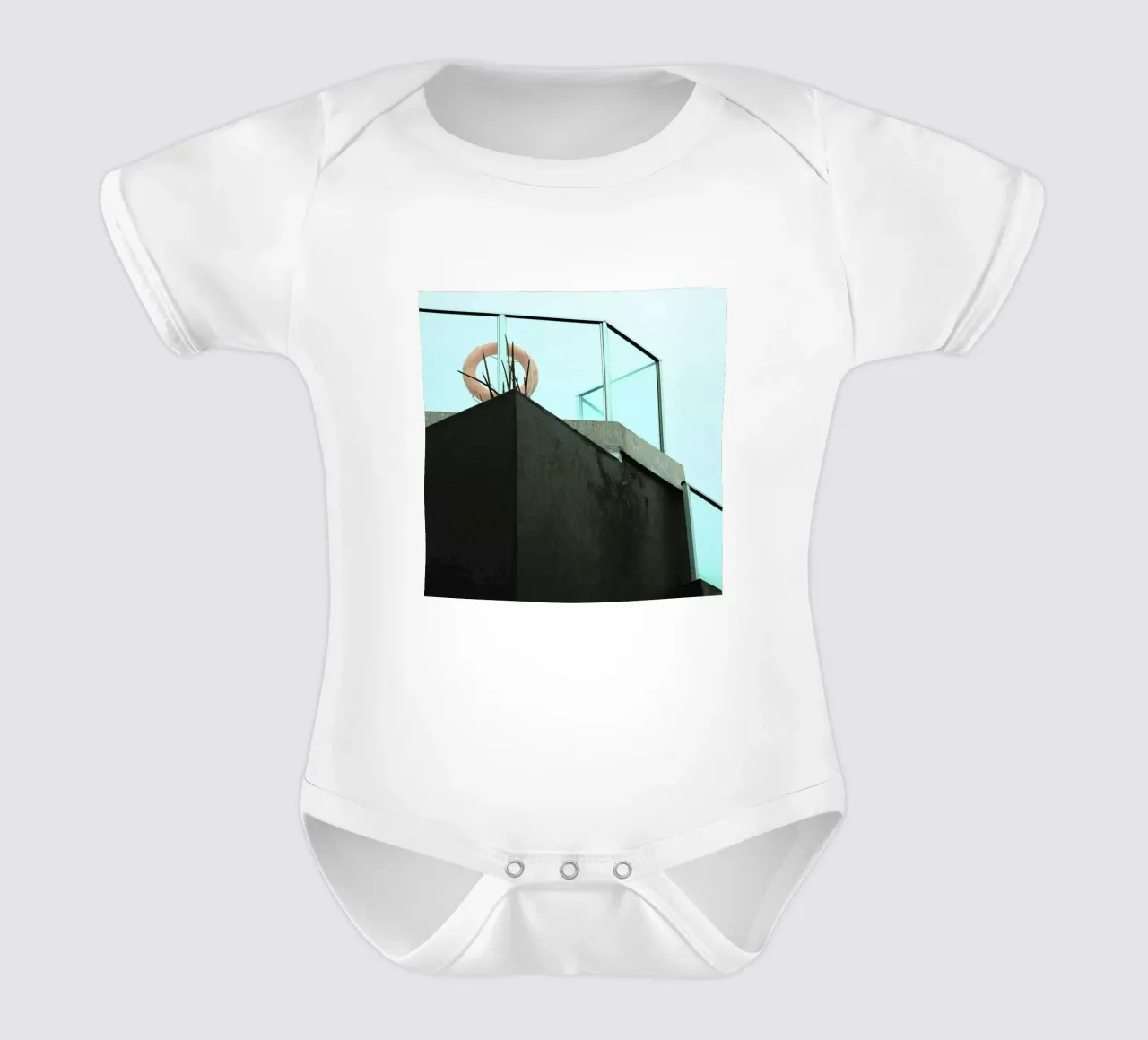 Paradiso body neonato maniche corte da Ballack Art House