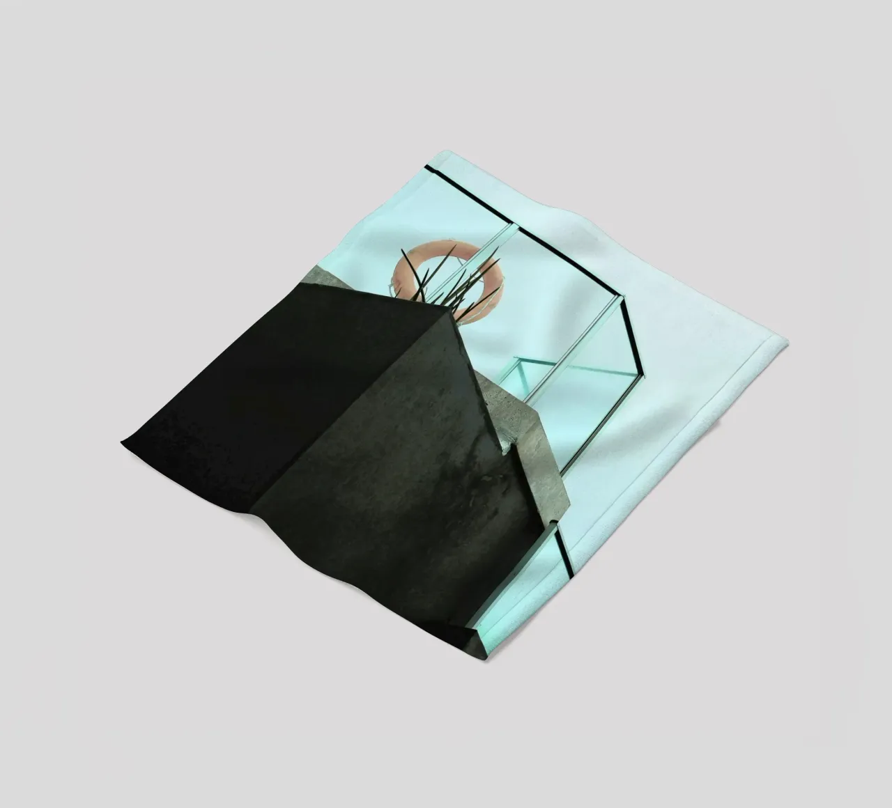 Paradiso coperta in pile da Ballack Art House