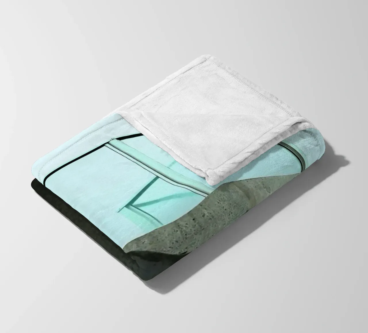 Paradiso coperta in pile da Ballack Art House