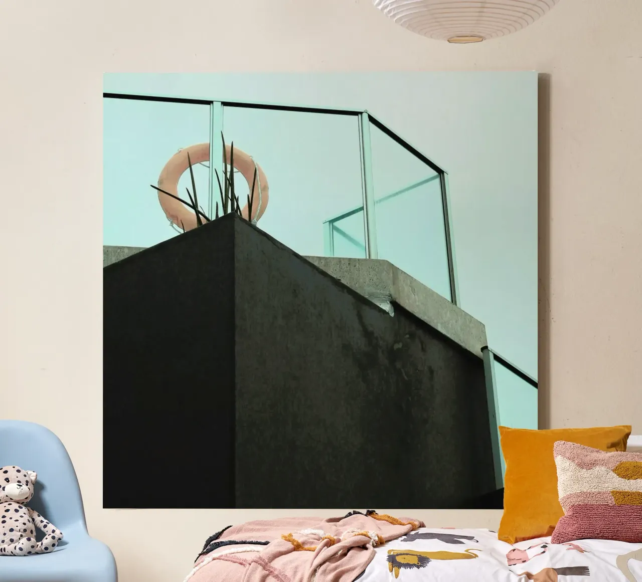 Paradiso tela con Cornice a cassetta da Ballack Art House