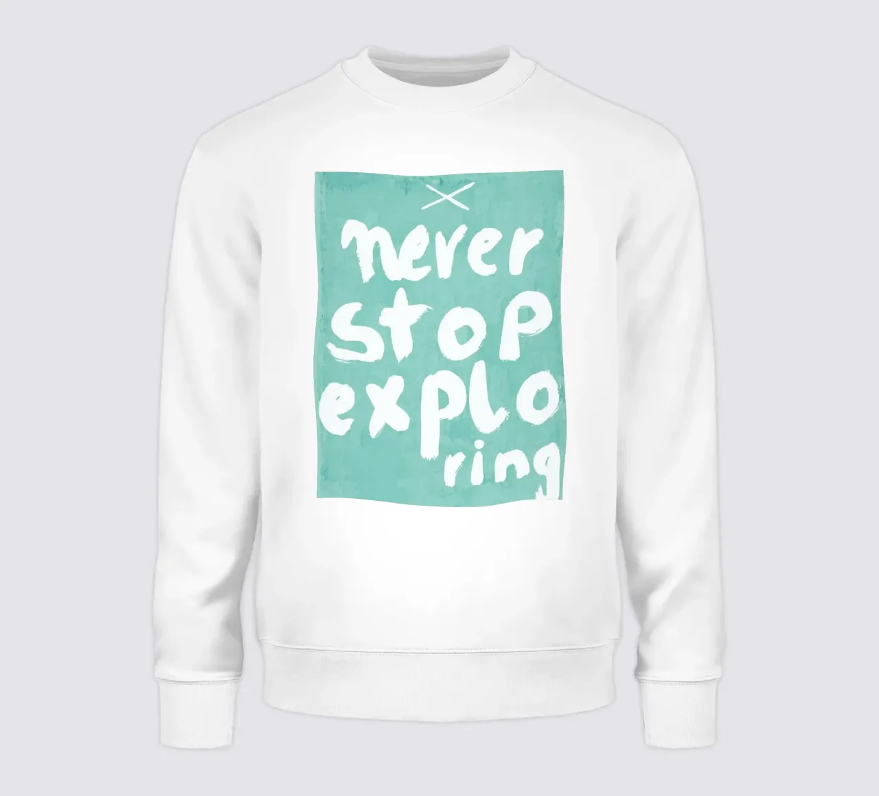 Never Stop Exploring felpa da treechild