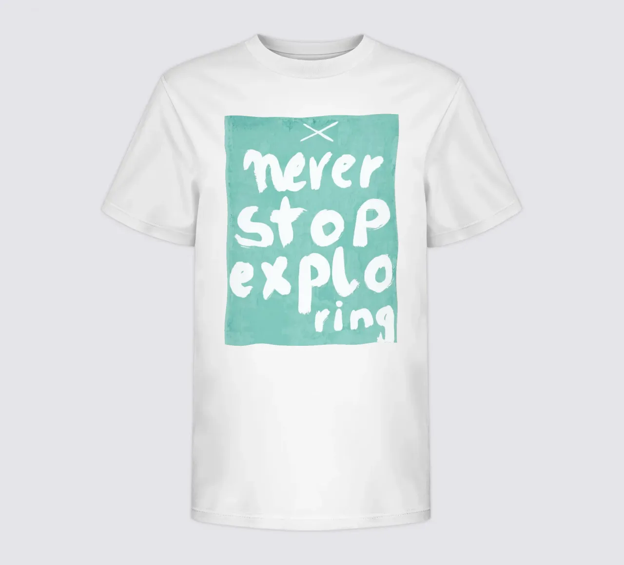 Never Stop Exploring t-shirt bambini da treechild
