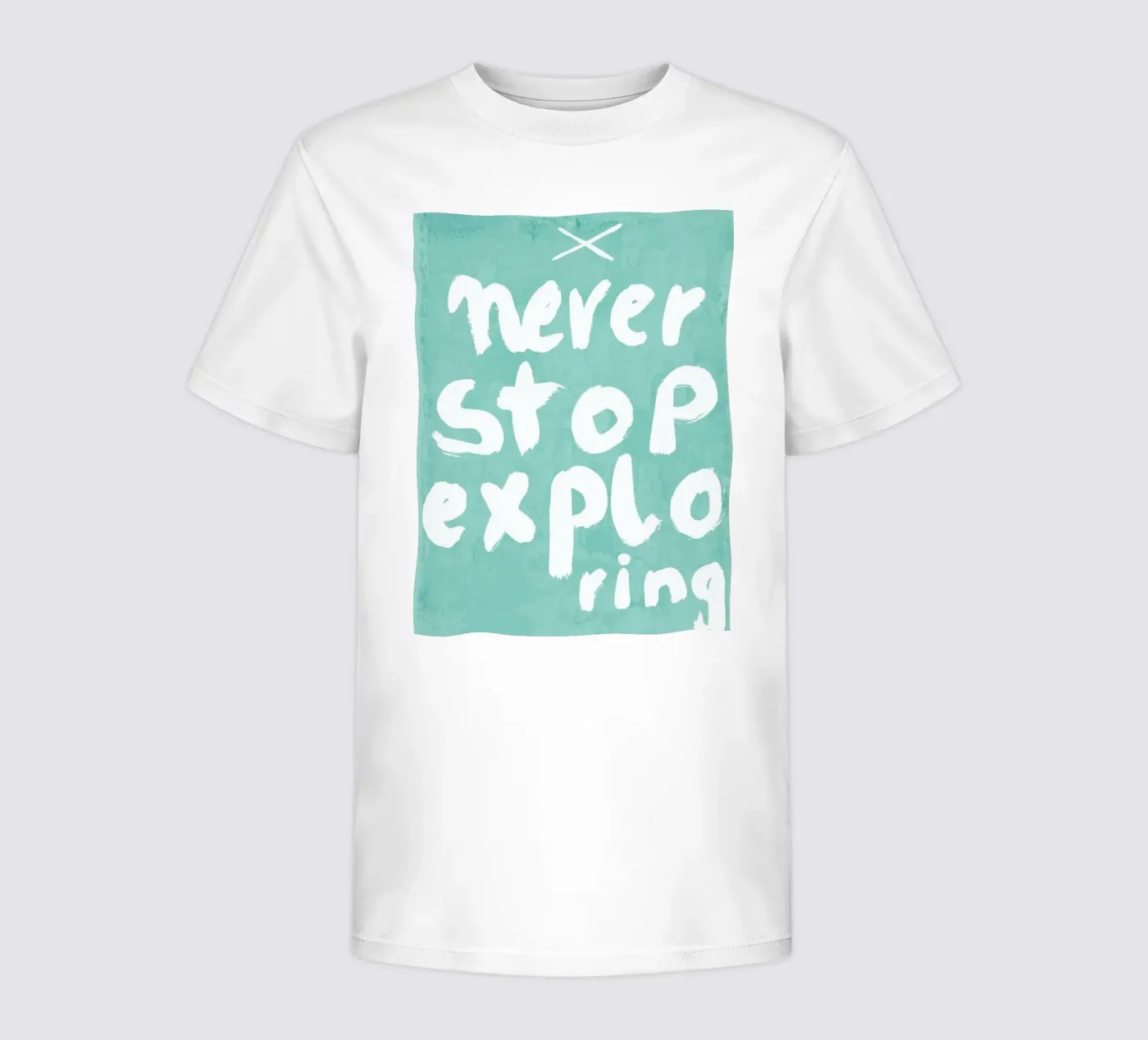 Never Stop Exploring t-shirt bambini da treechild
