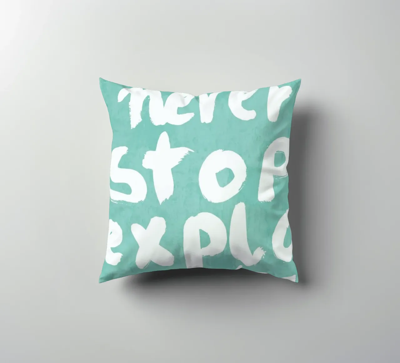 Never Stop Exploring cuscino da treechild