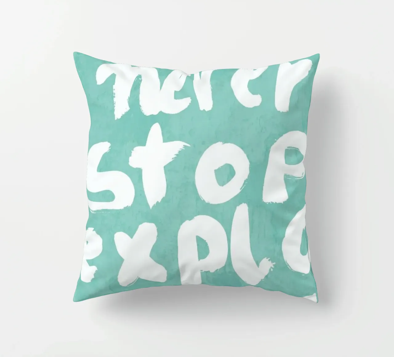 Never Stop Exploring cuscino da treechild