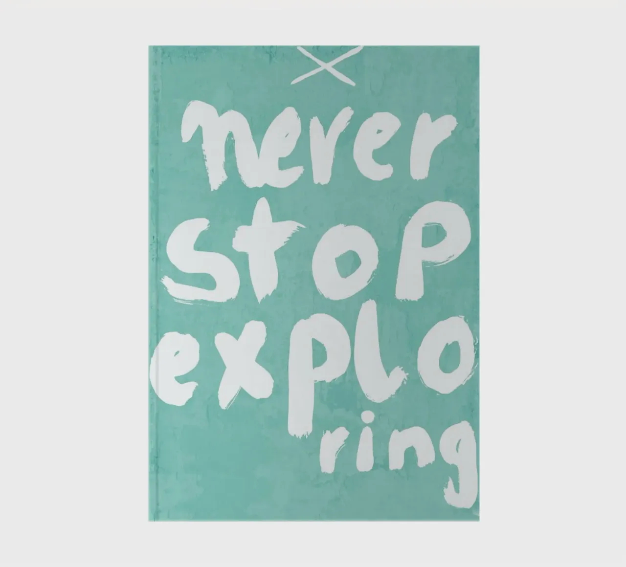 Never Stop Exploring notebook by treechild