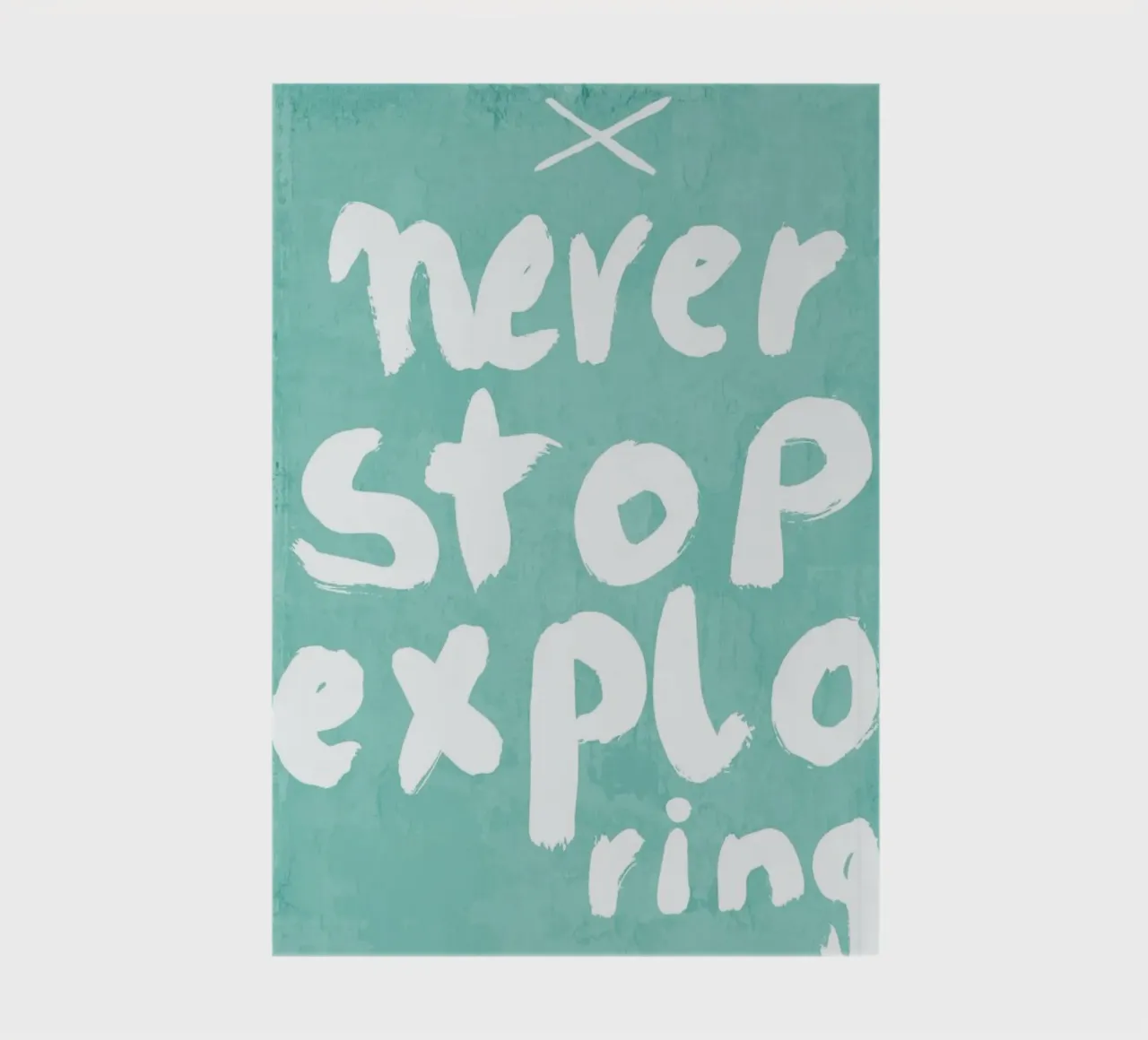 Never Stop Exploring notebook by treechild