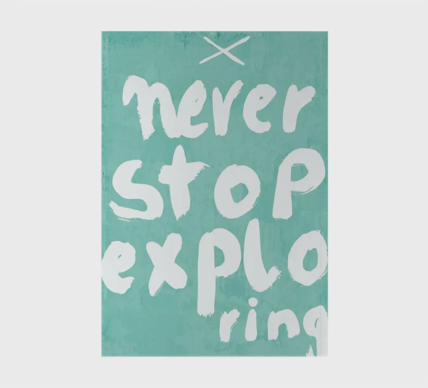 Never Stop Exploring notebook by treechild