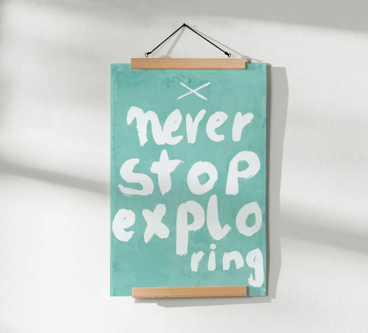 Never Stop Exploring carta hahnemühle da treechild