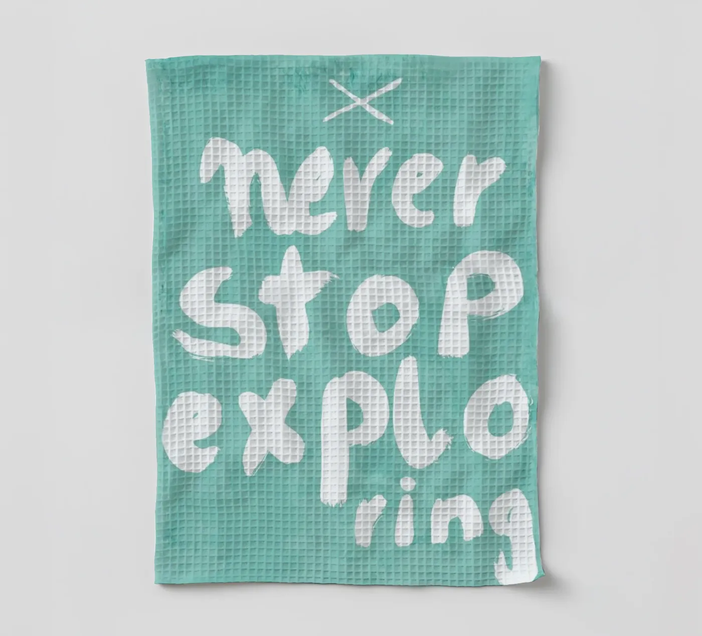 Never Stop Exploring Geschirrtuch von treechild