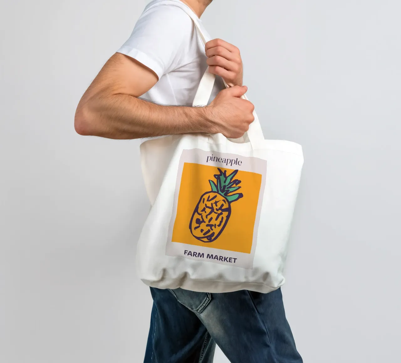Lumina Series No 19 borsa in juta da treechild