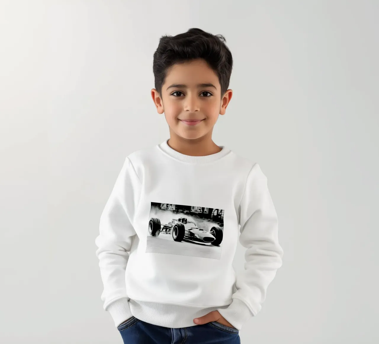 Formula 1 felpa bambino da Gallery Print and Art Limited
