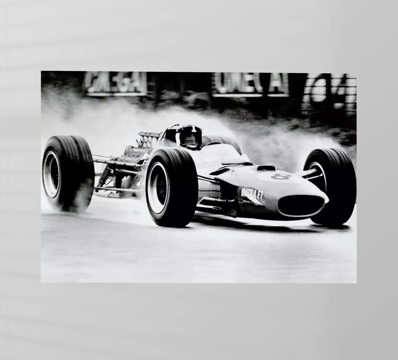 Formula 1 pellicola backlit da Gallery Print and Art Limited