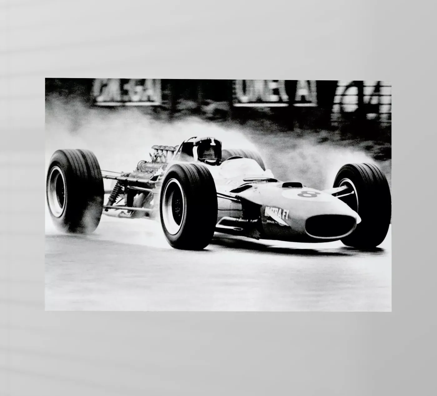 Formula 1 pellicola backlit da Vintage Photography Archive