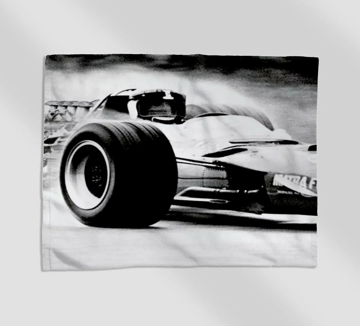 Formula 1 beach towel by Gallery Print and Art Limited