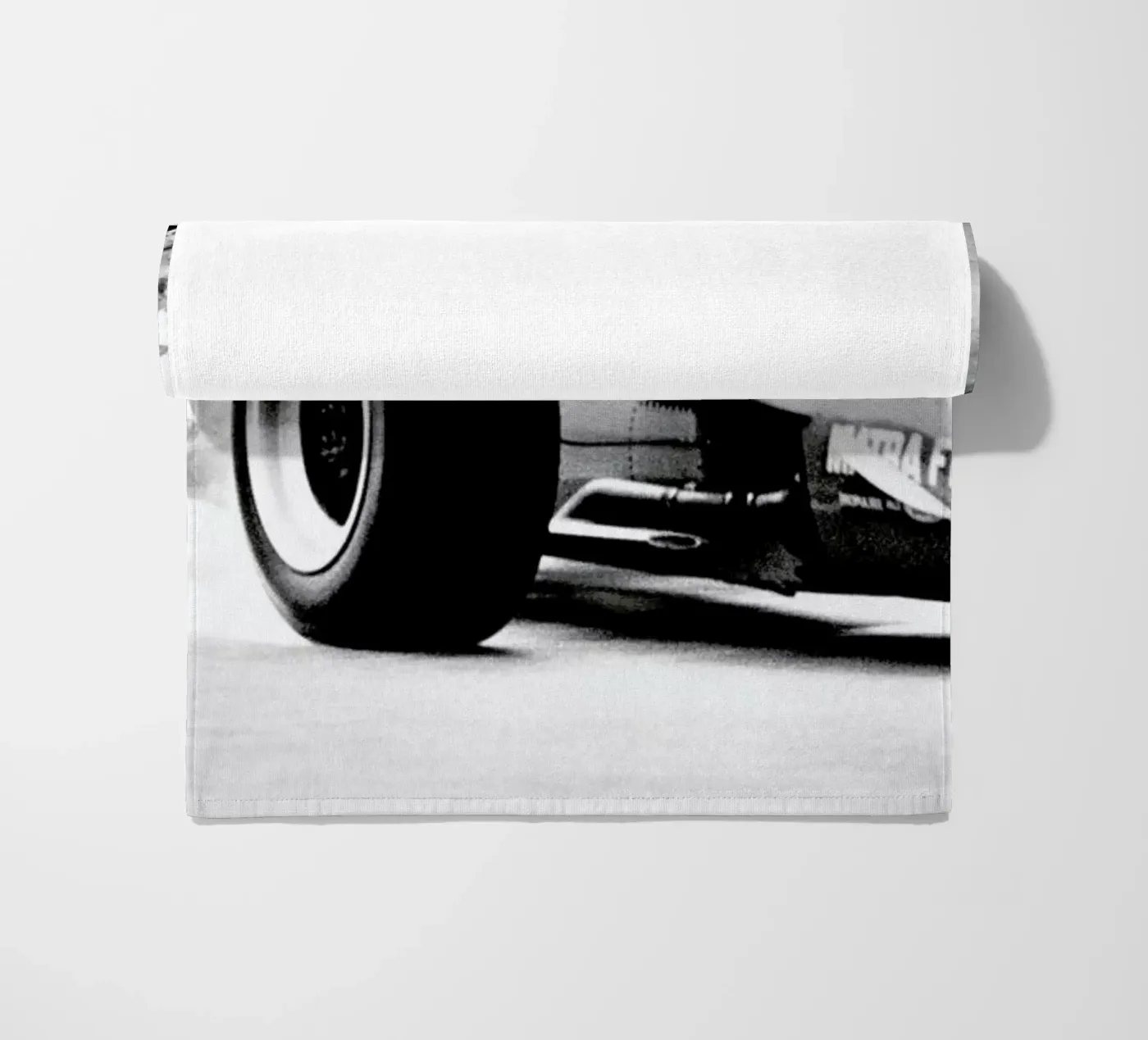 Formula 1 beach towel by Gallery Print and Art Limited