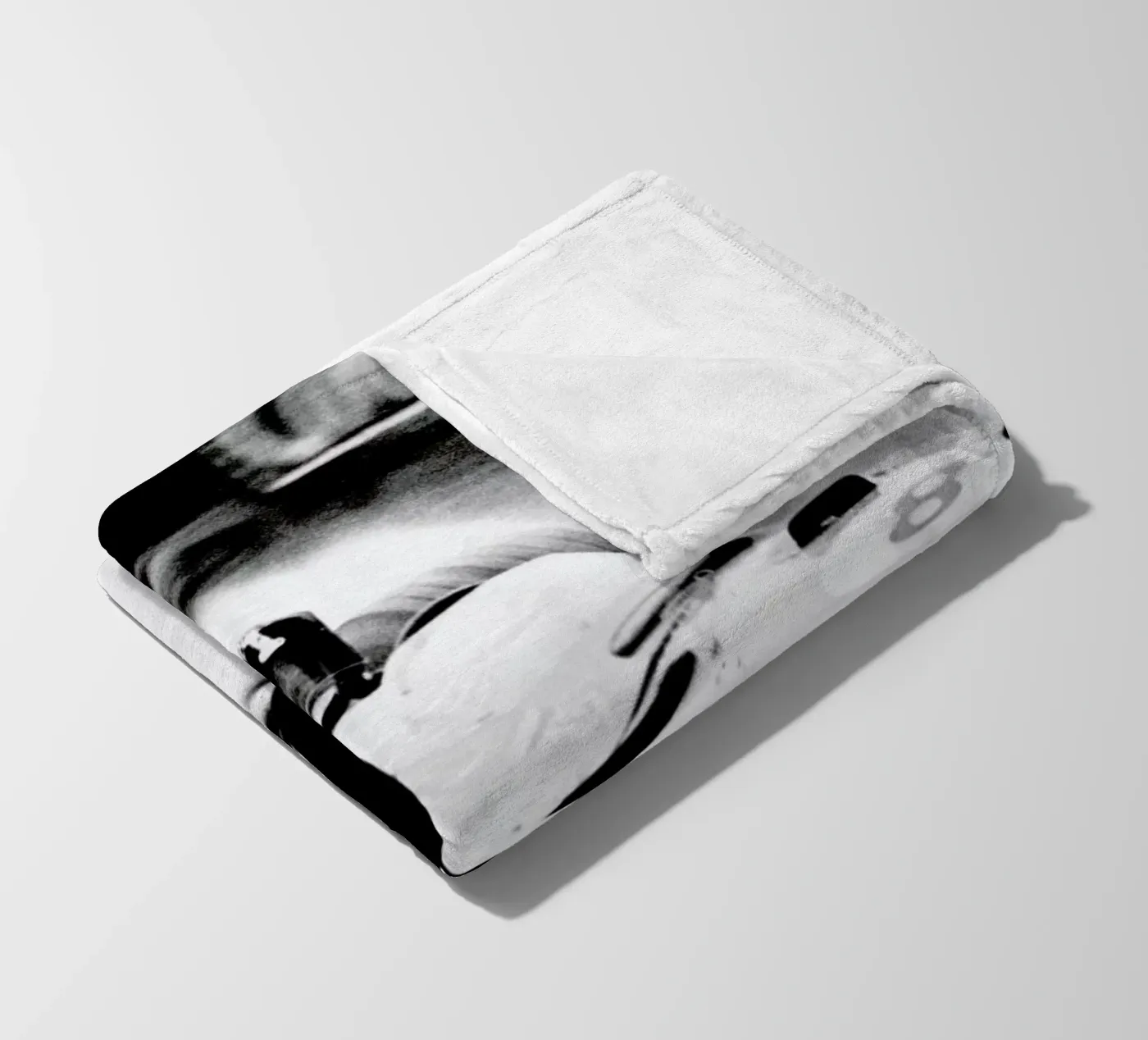 Formula 1 Fleecedecke von Vintage Photography Archive